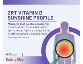 ZRT Vitamin D Sunshine Blood Spot Profile